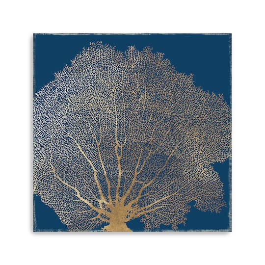Gold Coral II Canvas Giclee